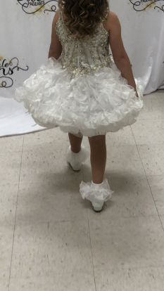 White Little Rosie Cupcake dress