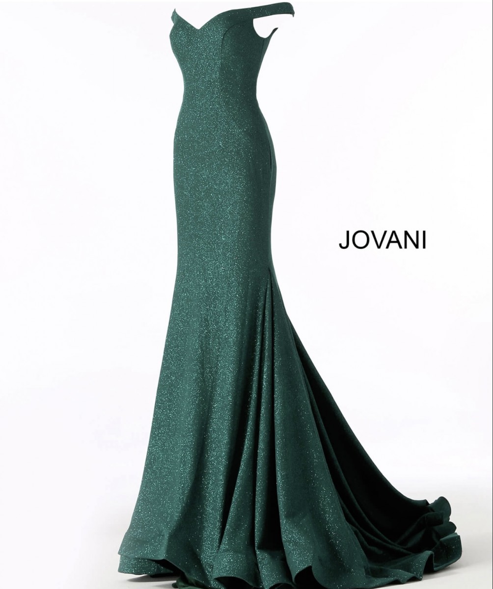 Green Jovani Pageant Gown