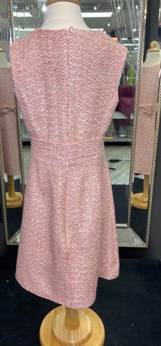 Fernando Wong Custom Children's Pink Tweed Dress