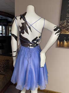 Blue Sherri-Hill Short Dress