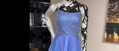 Blue Sherri-Hill Short Dress