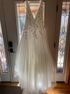 Ivory Bridal/Prom Dress by Dave and Johnny