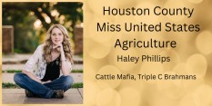  Ad Page For Miss United States Agriculture