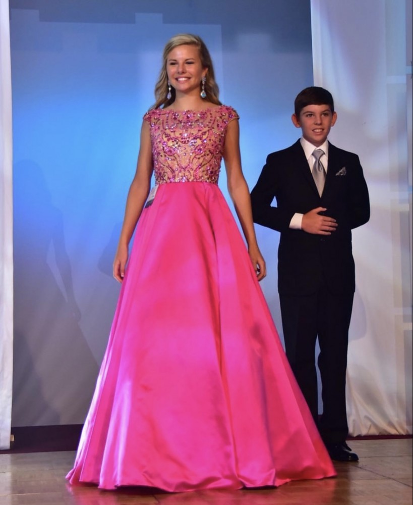 Hot Pink Sherri Hill Formal Gown