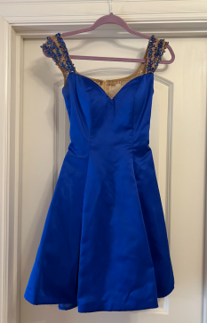  Royal Blue Cocktail Dress by Sherri Hill