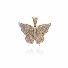  Diamond Butterfly Pendant