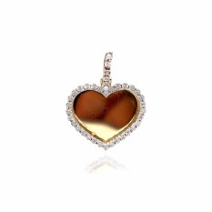  Diamond Heart Picture Pendant