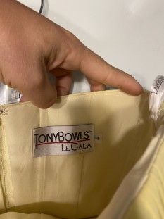 Tony Bowls le Gala gown