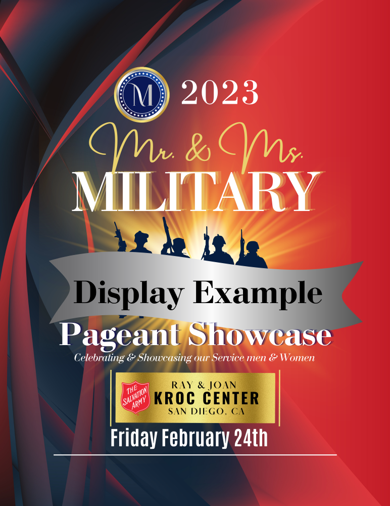 Mr. & Ms. Military 2023 Program Booklet