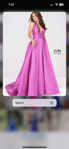 Pink/Purple Gown by Jovani