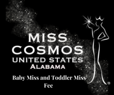Baby Miss and Toddler Miss State Fee