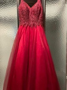  Monsini Red Dress