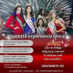  Inscripción para Miss Canada Latina 2023 y sus beneficios