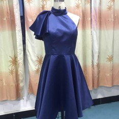  Navy Blue Interview Dress
