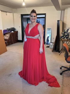 Red Modern Miss Dress