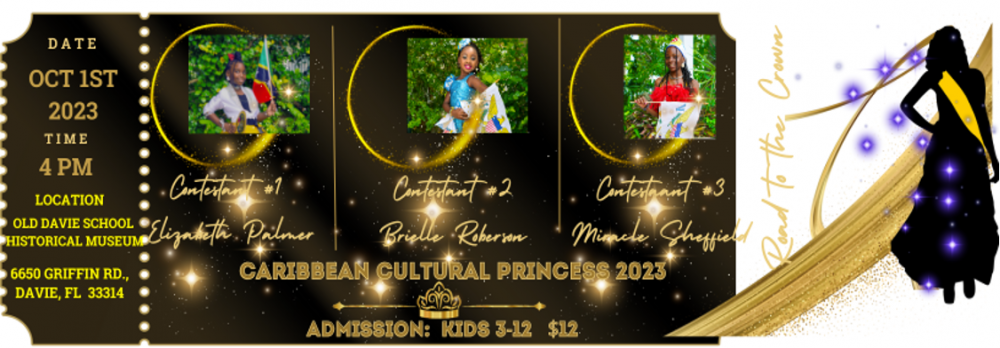 Caribbean Cultural Princess 2023 Ticket