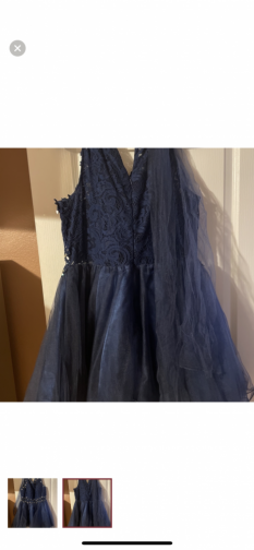 Blue Opening Number Dress by Sherri Hill