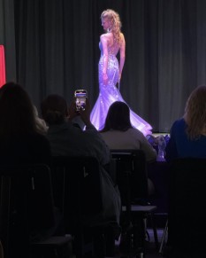 Lavendary Miss Teen Pageant Dress