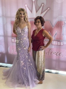 Lavendary Miss Teen Pageant Dress