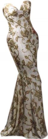Darius Cordell - Strapless Beaded Pageant Evening Gown in Pastel Yellow