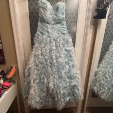 Blue Ballgown Size 8 Tiffany’s Dress