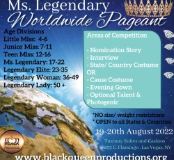 Ms. Legendary Worldwide Pageant