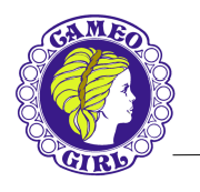 Texas State Cameo Girl