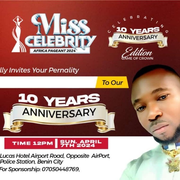 Miss celebrity Africa