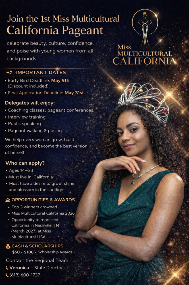 Miss Multicultural California Pageant
