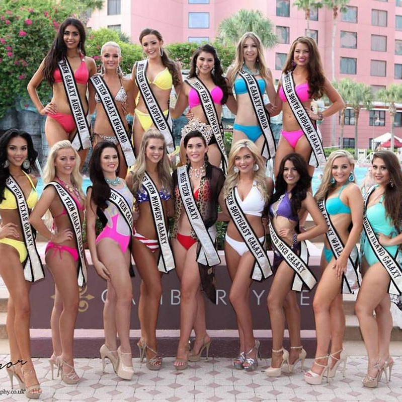 Miss Teen Galaxy 2016 Contestants Pageant Planet.