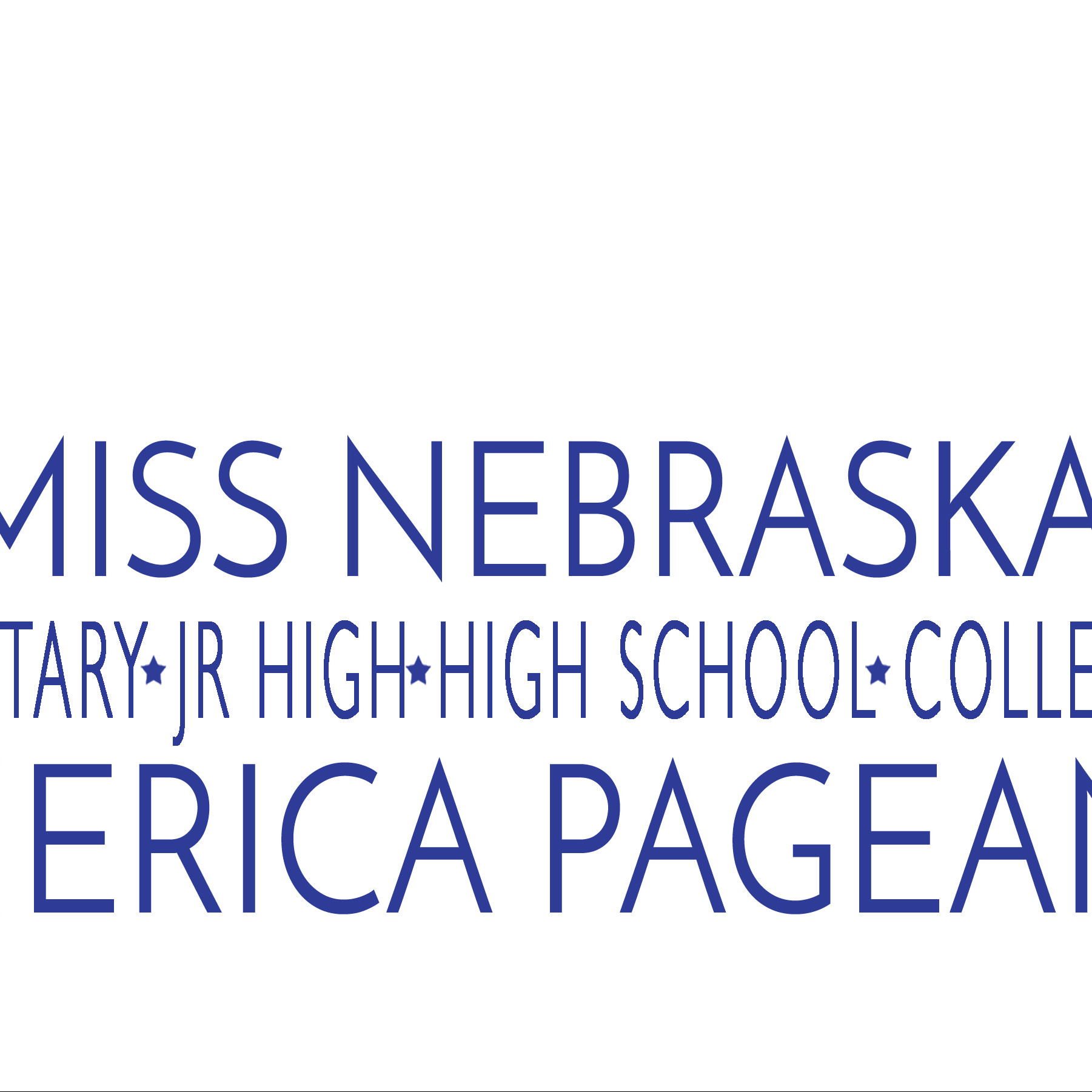 Miss Nebraska Elementary, Jr High, High School, & Collegiate America