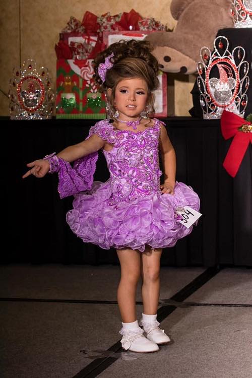 Aisha Baby Girls Sequins Toddler Beads Mini Cupcake Pageant Dress