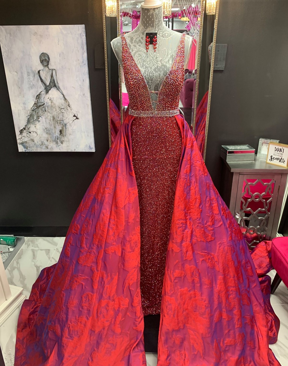 Custom Jovani Couture Pageant Gown - Pageant Planet